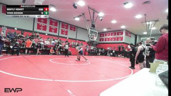 195 lbs Consi Of 16 #2 - Bently Hewitt, Okmulgee vs Titus Dotson, Tulsa Hale