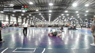 285 lbs Rr Rnd 2 - Kenny Carver, Mat Warriors Red - HSB vs Daylon Adams, GT Zilla - HSB