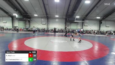 90 lbs Semifinal - Reed Mull, Guerrilla Wrestling Academy vs Michael Franceschini, Slate Wrestling Academy