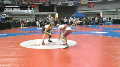 5A 144 lbs Cons. Round 1 - Brycen Robbins, Corner vs Hudson Fulmer, Elmore County School