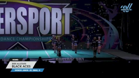 BSRI Allstars - Black Aces [2023 L4 Junior - D2 - Small - B] 2023 CHEERSPORT National All Star Cheerleading Championship