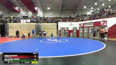 130-140 lbs Round 2 - John Vaughn, Warren WC vs Branton Rakes, Indy West WC