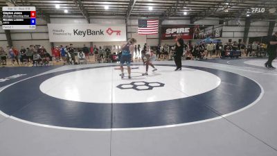 74 kg Champ. Rd Of 64 - Clayton Jones, Michigan Wrestling Club vs Nicolas Lozano, ARTC