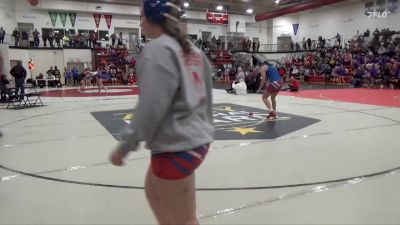 155 lbs Champ. Round 1 - Gisele Gross, West Branch vs Kaitlyn Lathrop, Camanche