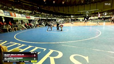 120 lbs Quarters & Wb (16 Team) - De Andre Mayberry, Heritage-Lynchburg vs Bilegt (Billy) Arslan, McLean