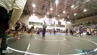 100-105 lbs Final - Dayton Garris, Mannford Pirate Youth Wrestling vs Brylan Mcgonigal, Cleveland Takedown