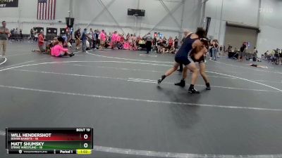 150 lbs Round 5 (8 Team) - Matt Shumsky, Strive Wrestling vs Will Hendershot, Dover Bandits