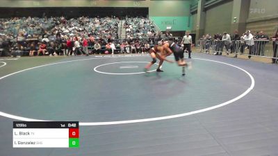 126 lbs Consi Of 32 #1 - Luke Black, Temecula Valley vs Ivan Gonzalez, Stansbury