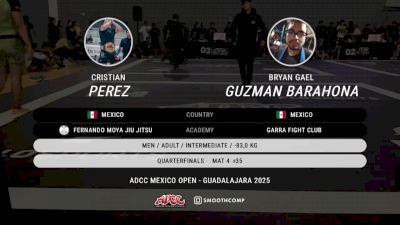 Cristian Perez vs Bryan Gael Guzman Barahona 2025 ADCC Guadalajara Open