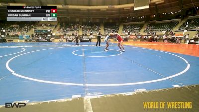 110 lbs 2nd Place - Chanlee Mckinney, Woodland Wrestling Club vs Jordan Dunigan, Outlaw Wrestling Club