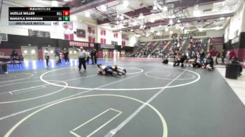 170 lbs 3rd Place Match - Makayla Robinson, Silverado vs Jazelle Miller, Bellflower