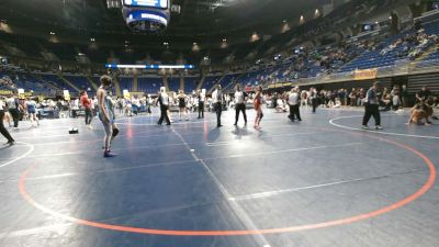 130 lbs 7th Place - Brielle Prendergast, Neshaminy vs Lauren Porterfield, Connellsville