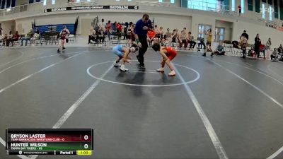 60-64 lbs Cons. Round 3 - Bryson Laster, Team Barracuda Wrestling Club vs Hunter Wilson, Tampa Bay Tigers