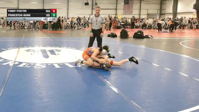 76 lbs Round 2 - 10:45am Saturday - Vinny Foster, PA USA vs Princeton Nunn, Southwest Elite