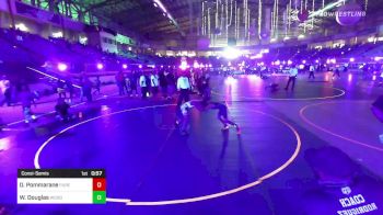 74 lbs Consolation - Drake Pommarane, Purebred vs Wyatt Douglas, Woodland Park Jr WC