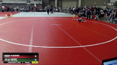 55 lbs Cons. Round 3 - Micah Geiser, NYM (New York Mills) vs Brekk Huebner, MAHACA