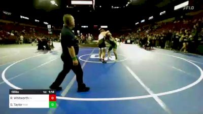 195 lbs Round Of 16 - Ryland Whitworth, Fountain Valley (SS) vs Gabe Taylor, Poway (SD)