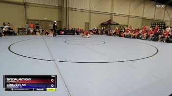 190 lbs Placement Matches (8 Team) - Tiveopa Anthony, Texas Red vs Genevieve An, Georgia Blue