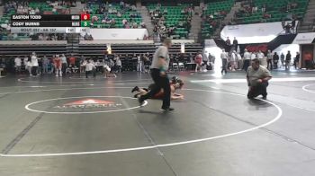 6A 157 lbs Cons. Round 3 - Easton Todd, Muscle Shoals vs Cody Burns, Mortimer Jordan HS