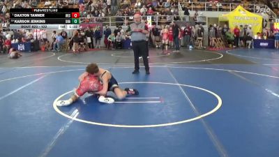 122 lbs Cons. Round 2 - Karson Jenkins, Unattached vs Daxton Tanner, Westfall
