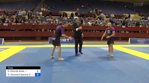 Oliver Galindo Avila vs Robert Derwood Spence 3rd 2024 Pan IBJJF Jiu-Jitsu No-Gi Championship
