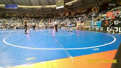 130 lbs Round Of 16 - David Collom, Tiger Trained Wrestling vs Zaiden Yates, Siouxland Wrestling Academy