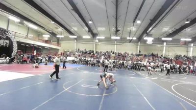 101 lbs Quarterfinal - Nevaeh Lopez, Lockjaw WC vs Kataleya Pena, Ignacio Wrestling Club