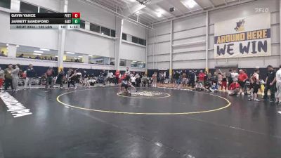 105 lbs Quarterfinal - Gavin Vance, Pottstown vs Jarrett Sandiford, Easton