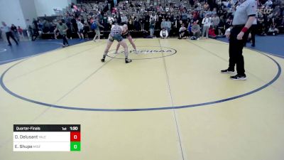 157-A lbs Quarterfinal - Daniel Delusant, Yale Street vs Edward Shupe, Misfits Nike