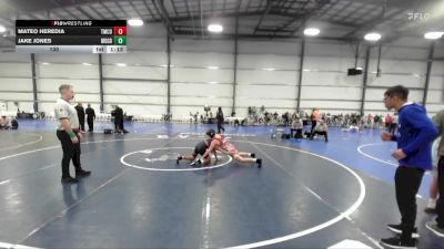 130 lbs Round 5 (3pm Friday) - Jake Jones, Maryland Gold vs Mateo Heredia, Team Cormier