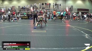 105 lbs Round 4 (6 Team) - Justice Milligan, Illinois KIA vs Germaine Johnson, Beast Mode WA