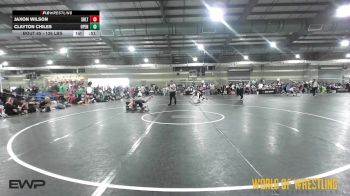 135 lbs Consi Of 32 #2 - Jaxon Wilson, Sebolt Wrestling Academy vs Clayton Chiles, Open Mats