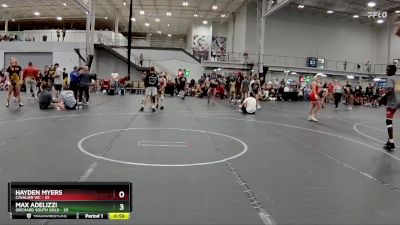 190 lbs Round 6 (8 Team) - Hayden Myers, Cavalier WC vs Max Adelizzi, Orchard South Gold