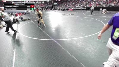 D1-215 lbs Cons. Semi - McCoy Smith, Waunakee vs Yandel Flores, Badger