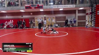 126 lbs Cons. Round 2 - Jordan Loya, Madison High School vs Tyson Kendall, Jackson High School