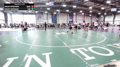 135 lbs Rr Rnd 3 - Micah Engelman, Mat Assassins Red vs Brady Hofmann, Team Barracuda MS