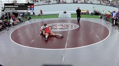 145 lbs Mackenzie Blue, Texas Blue vs Amber Farr, California Blue