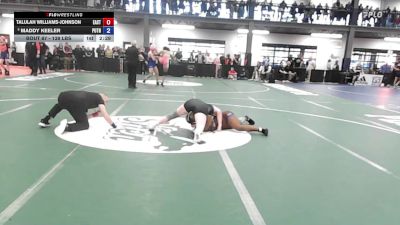 138 lbs Round Of 16 - Talulah Williams-Johnson, East Rochester vs Maddy Keeler, Putnam