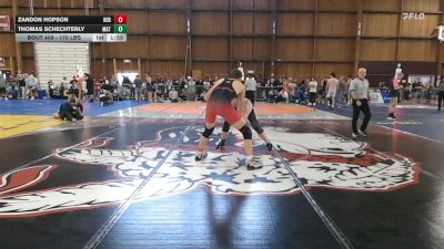 170 lbs Quarterfinal - Zandon Hopson, Red Dot Wrestling vs Thomas Schechterly, Mat Assassins
