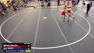 132 lbs Cons. Semi - Bentley Williams, SD vs Trey Beissel, MN