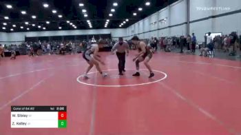 152 lbs Consolation - Wayde Sibley, NC vs Zeke Kelley, UT