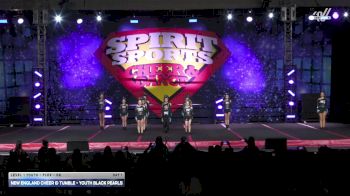New England Cheer & Tumble - Youth Black Pearls [2025 L1 Youth - Flex - D2 Day 1] 2025 Spirit Sports Worcester Nationals