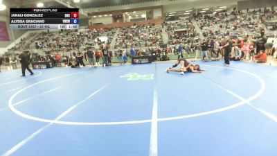 57 kg Champ. Rd Of 64 - Janali Gonzalez, Scotsmen Wrestling Club vs Alyssa Graciano, Victory Wrestling-Central WA