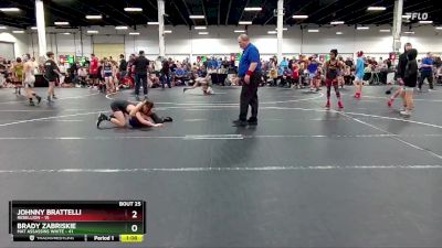 92 lbs Round 7 (8 Team) - Johnny Brattelli, Rebellion vs Brady Zabriskie, Mat Assassins White