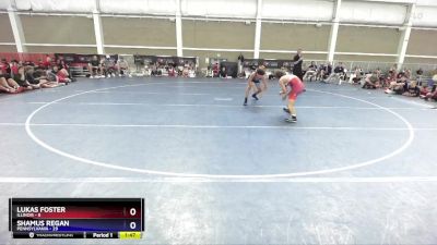 113 lbs Placement Matches (8 Team) - Lukas Foster, Illinois vs Shamus Regan, Pennsylvania