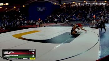 138 lbs Champ. Round 1 - Jake Nieto, Chaminade vs John Carrozza, Ridgefield