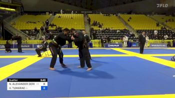 NICHOLAS ALEXANDER DERIMOW vs HIRONUI TUMARAE 2024 Master International IBJJF Jiu-Jitsu North American Championship