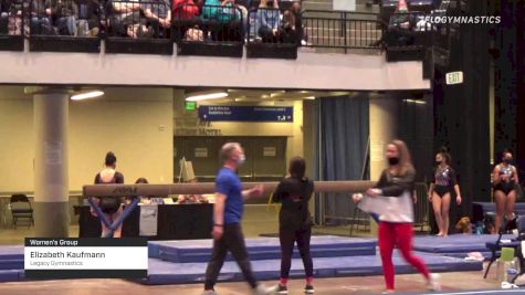 Elizabeth Kaufmann - Women's Group, Legacy Gymnastics - 2021 Women's Xcel Region 4 Championships