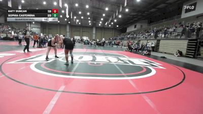190B Quarterfinal - Sophia Castorena, Goddard vs Katy Duncan, Tonganoxie
