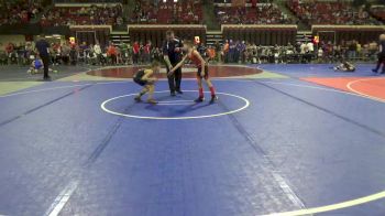 69 lbs Cons. Round 2 - Mason Steinle, Manhattan Wrestling Club vs Kamden Campbell, Kalispell Wrestling Club